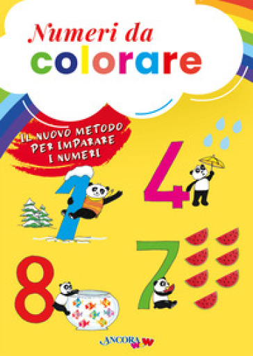 Numeri da colorare. Ediz. illustrata