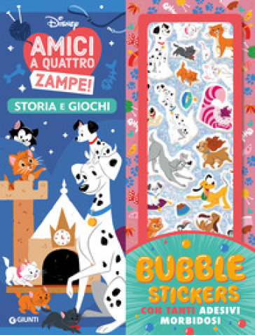 AMICI A QUATTRO ZAMPE! BUBBLE STICKERS.