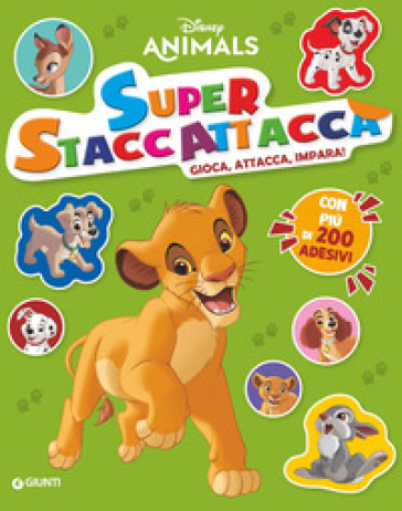 DISNEY ANIMALS. SUPER STACCATTACCA. GIOC