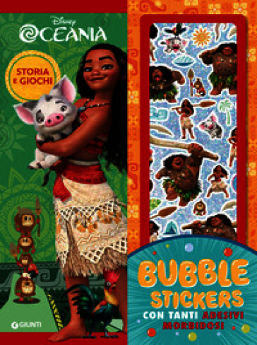 Oceania. Bubble stickers con tanti adesivi morbidosi. Storia e giochi. Ediz. a colori. Con Adesivi