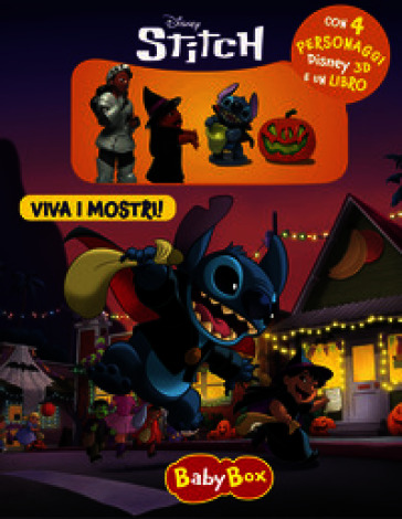 Viva i mostri! Stitch. Baby box. Ediz. a colori. Con 4 personaggi 3D