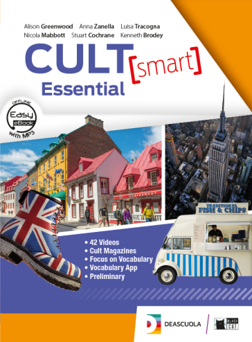 Cult [smart] essential. Student's book-Workbook. Per le Scuole superiori. Con CD Audio. Con DVD-ROM. Con e-book. Con espansione online-0