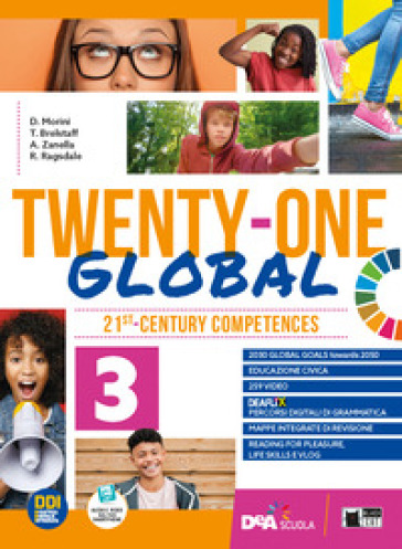 Twenty-one global. With Student's book & Workbook, Exams, INVALSI, Trainer A1/A2. Per la Scuola media. Con e-book. Con espansione online. Vol. 3-0