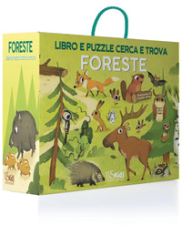 Foreste. Libro e puzzle cerca e trova. Ediz. a colori. Con puzzle