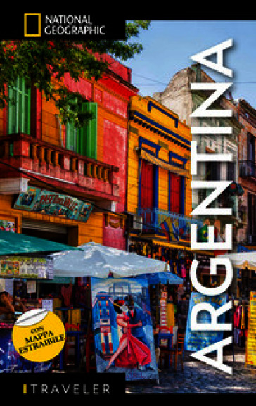 Argentina. Traveler con mappa. Con Carta geografica ripiegata