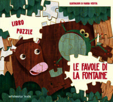 Le favole di La Fontaine. Libro puzzle. Ediz. a colori