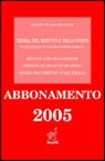 Teoria del diritto e dello Stato. Rivista europea di cultura e scienza giuridica (2005)