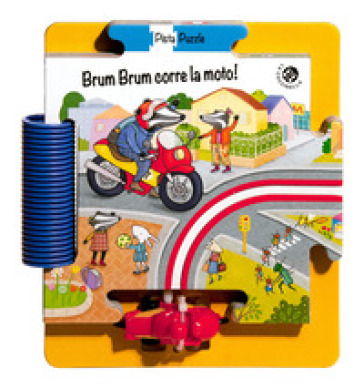 Brum brum corre la moto. Ediz. a colori