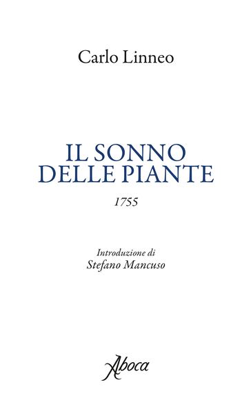 ll sonno delle piante