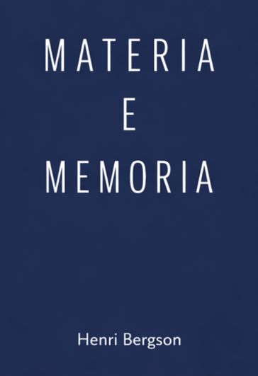 Materia e Memoria