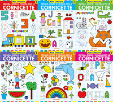 Impara, gioca e colora con le cornicette. Mini cornicette. Ediz. a colori