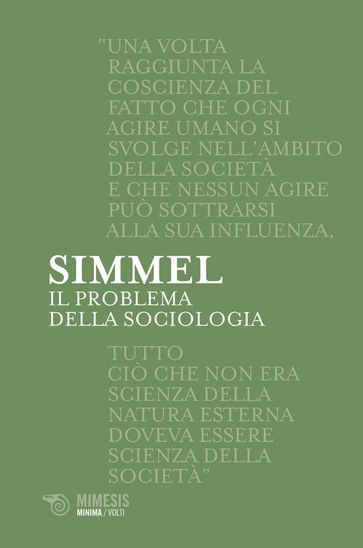 Il problema della sociologia