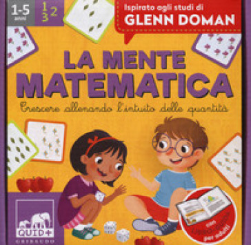 La mente matematica. Crescere allenando l'intuito delle quantità. Ispirato agli studi di Glenn Doman. Ediz. a colori. Con 50 carte. Con 10 puzzle-0