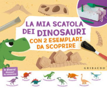 LA MIA SCATOLA DEI DINOSAURI CON 2 ESEMP