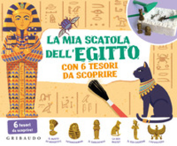 La mia scatola dell'Egitto con 6 tesori da scoprire. Con gadget