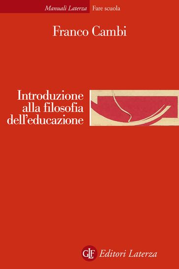 Introduzione alla filosofia dell'educazione
