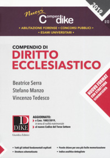 Compendio Di Diritto Ecclesiastico