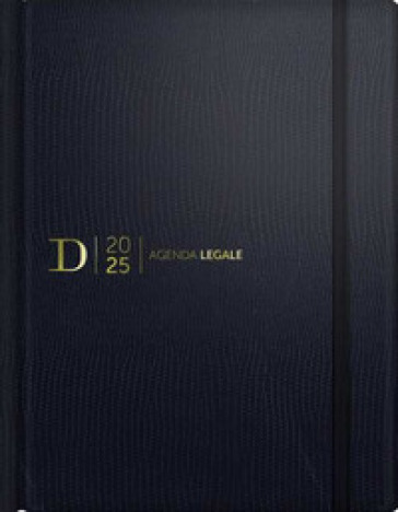 Agenda legale 2025. Ediz. blu