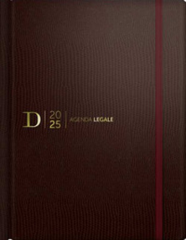 Agenda Legale 2025. Ediz. Bordeaux