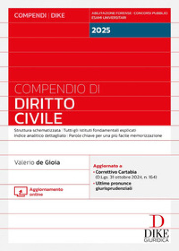 Compendio di diritto civile. Minor 2025. Con aggiornamento online-0