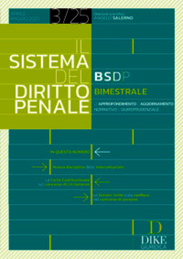 Il sistema del diritto penale (2025). Vol. 3