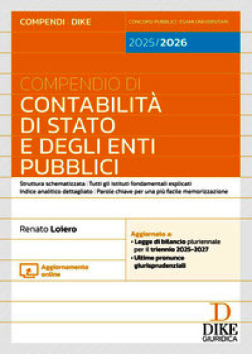 Compendio di contabilità di Stato e degli enti pubblici. Con aggiornamento online