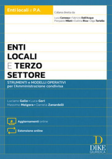 Enti locali e terzo settore. Con aggiornamenti online. Con estensione online