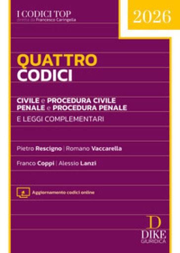 Quattro codici Top 2026. Con Aggiornamento codici online