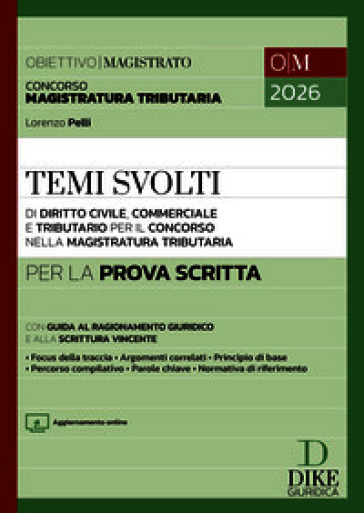Commerciale e tributario per la prova ccritta 2026. Con aggiornamento online