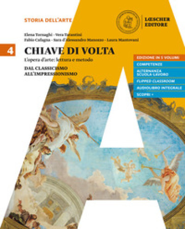 Chiave di volta. Per le Scuole superiori. Con ebook. Con espansione online. Vol. 4: Dal classicismo all'impressionismo