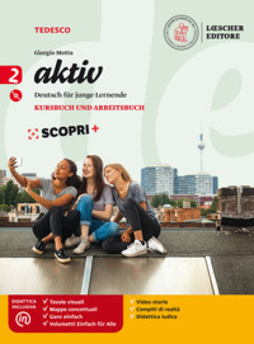 Aktiv. Kursbuch und arbeitsbuch. Per la Scuola media. Con e-book. Con espansione online. Con CD-Audio. Vol. 2