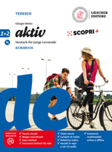 Aktiv. Deutsch für junge Lernende. Kursbuch. Per la Scuola media. Con e-book. Con espansione online. Con CD-Audio. Vol. 1-2