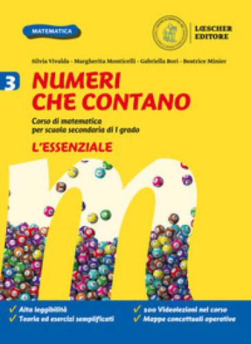 Numeri che contano. Corso di matematica per la scuola secondaria di primo grado. L'essenziale. Per la Scuola media. Con e-book. Con espansione online. Vol. 3