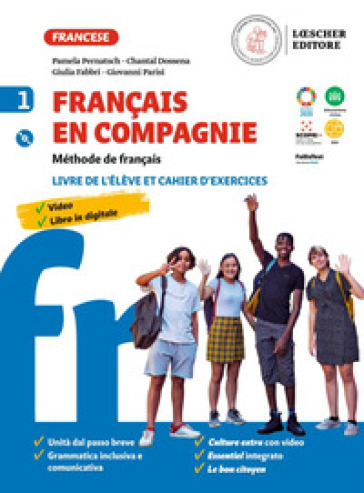 Français en compagnie. Méthode de français. Livre de lélève et cahier d'exercice. Avec Grammaire en compagnie. Per la Scuola media. Con e-book. Con espansione online. Con CD-Audio. Vol. 1