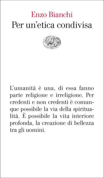 Per un'etica condivisa