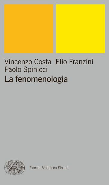 La Fenomenologia