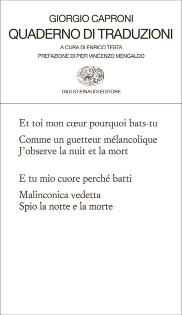 Quaderno di traduzioni