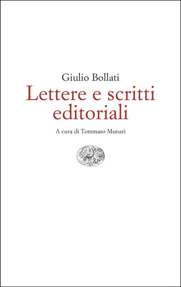 Lettere e scritti editoriali