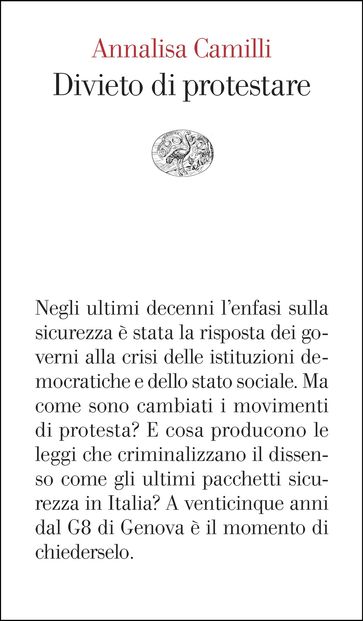 Divieto di protestare