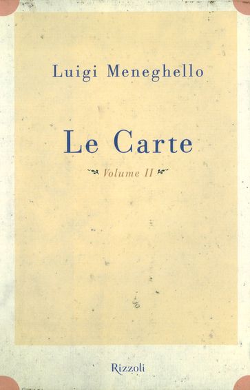 Le carte. Volume II