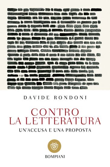 Contro la letteratura