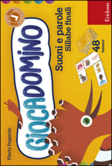 Suoni e parole. Sillabe finali. Giocadomino