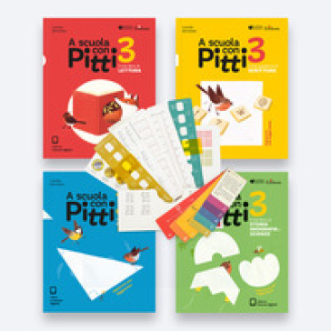 A scuola con Pitti. La linea del 1000. Per la Scuola elementare. Con gadget. Vol. 3: Italiano, matematica, storia, geografia e scienze per la classe terza