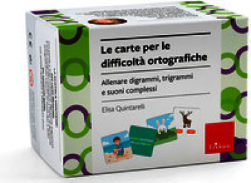 Le carte per le difficolta ortografiche. Allenare diagrammi, trigrammi e suoni complessi. Con istruzioni
