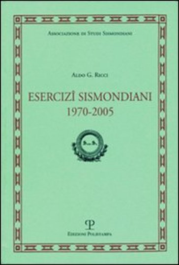 Esercizi sismondiani 1970-2005