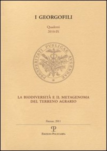 Biodiversità e il metagenoma del terreno agrario
