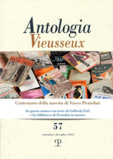 Antologia Vieusseux (2013). Vol. 57