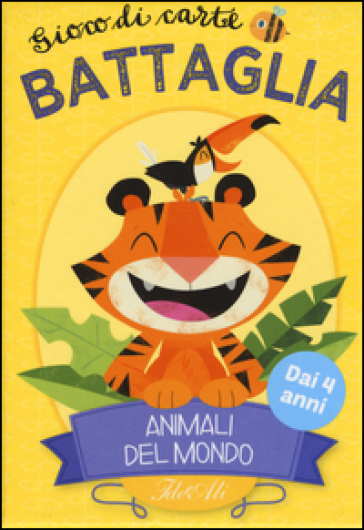 Animali del mondo. Battaglia. Gioco di carte. Con Carte
