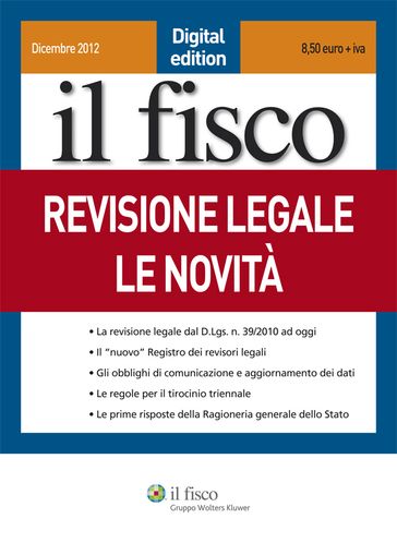 Revisone legale - Le novità