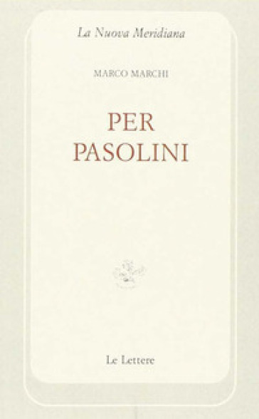 Pier Paolo Pasolini